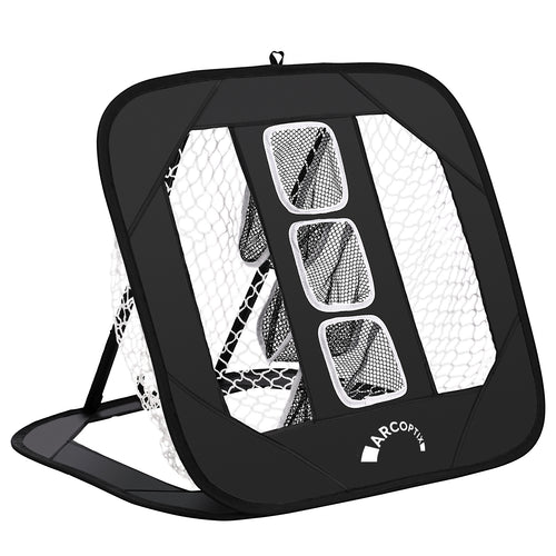 Arcoptix Golf Practice Net - Portable Indoor/Outdoor Golf Net for Improving Swing Accuracy