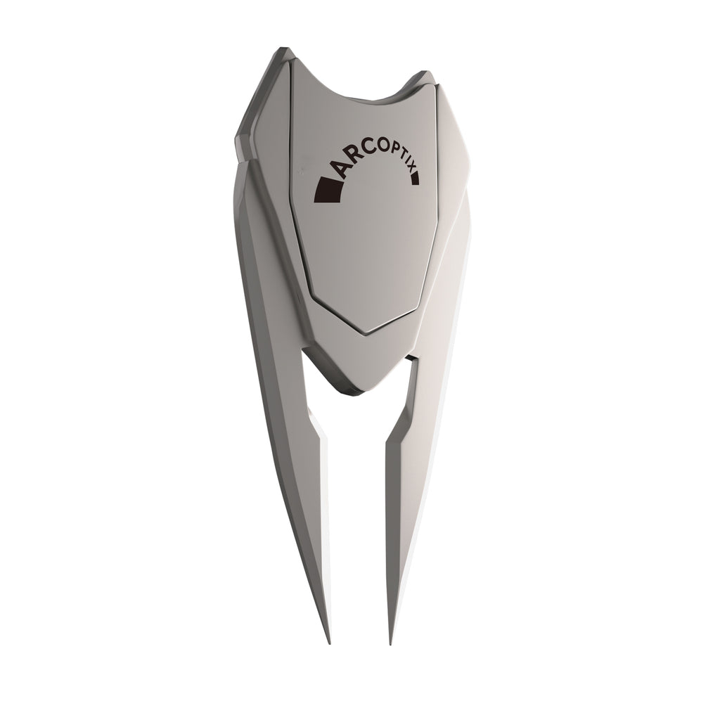 ARCOPTIX Premium Metal Divot Repair Tool – Golf Green Repair Fork for Maintaining Perfect Greens