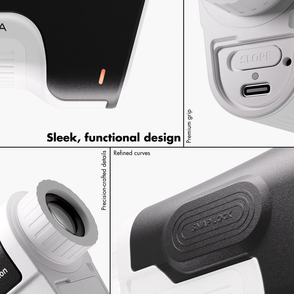 Arcoptix 1200 Yards Laser Rangefinder 7X Magnification with Slope Compensation & Pin Lock Vibration, Waterproof Golf Range Finder for Hunting & Archery